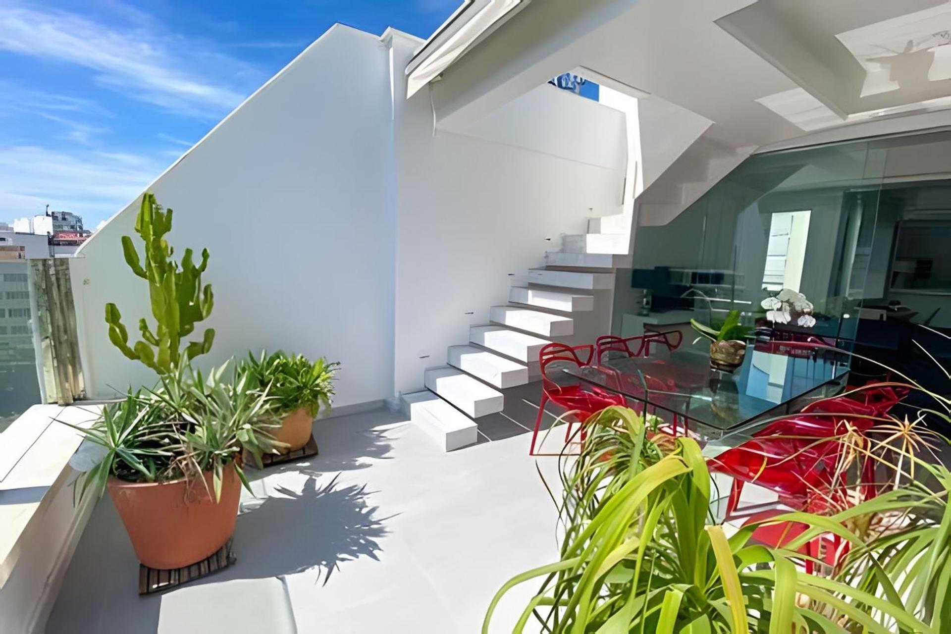 Hr.334 - Luxuosa Cobertura Com 2 E Jacuzzi Alugar Em Ipanema Posto 8 Apartamento Rio de Janeiro