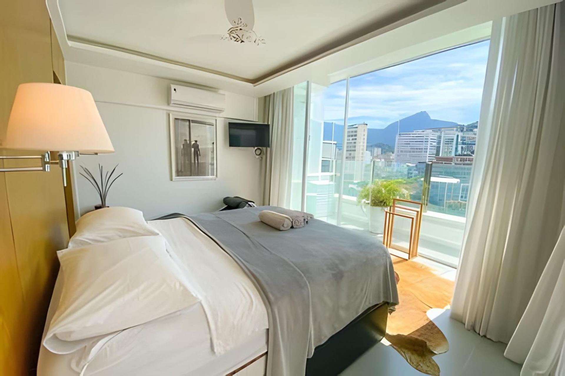Hr.334 - Luxuosa Cobertura Com 2 E Jacuzzi Alugar Em Ipanema Posto 8 Appartamento *