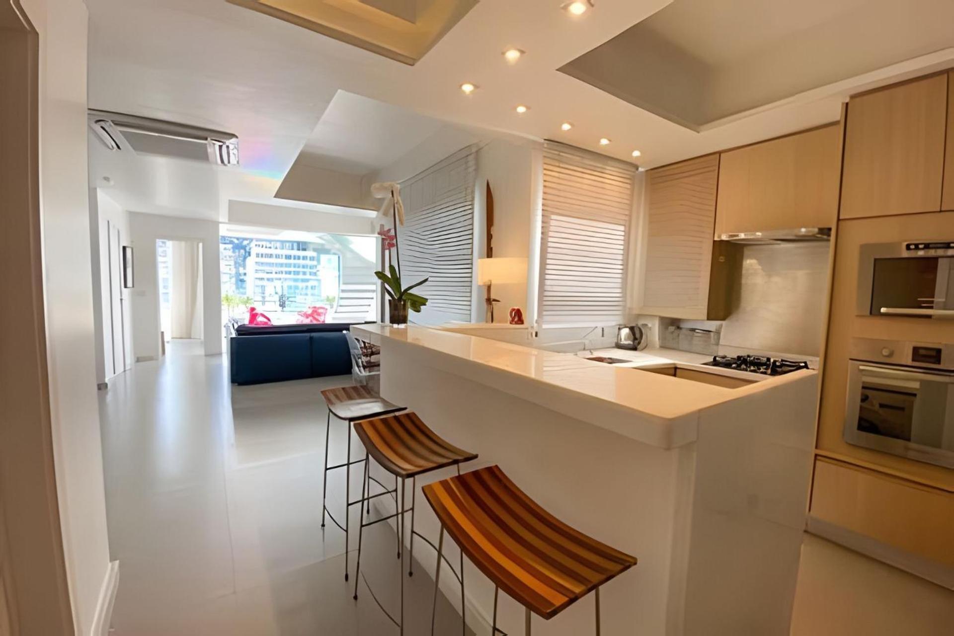 Appartamento Hr.334 - Luxuosa Cobertura Com 2 E Jacuzzi Alugar Em Ipanema Posto 8